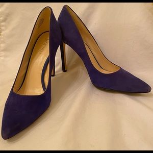 Blue Nine West Heels